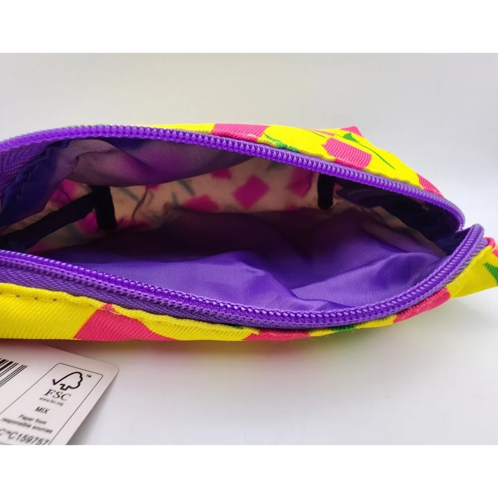 Vintage clinique makeup bag NWT Geometric pattern‎